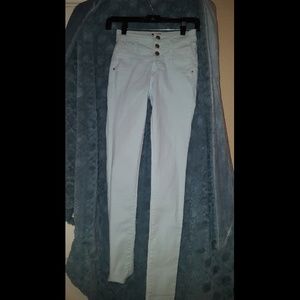 Refuge light blue high waisted skinny jeans